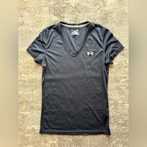 Under Armour Gray Fitted Short Sleeve Tee
